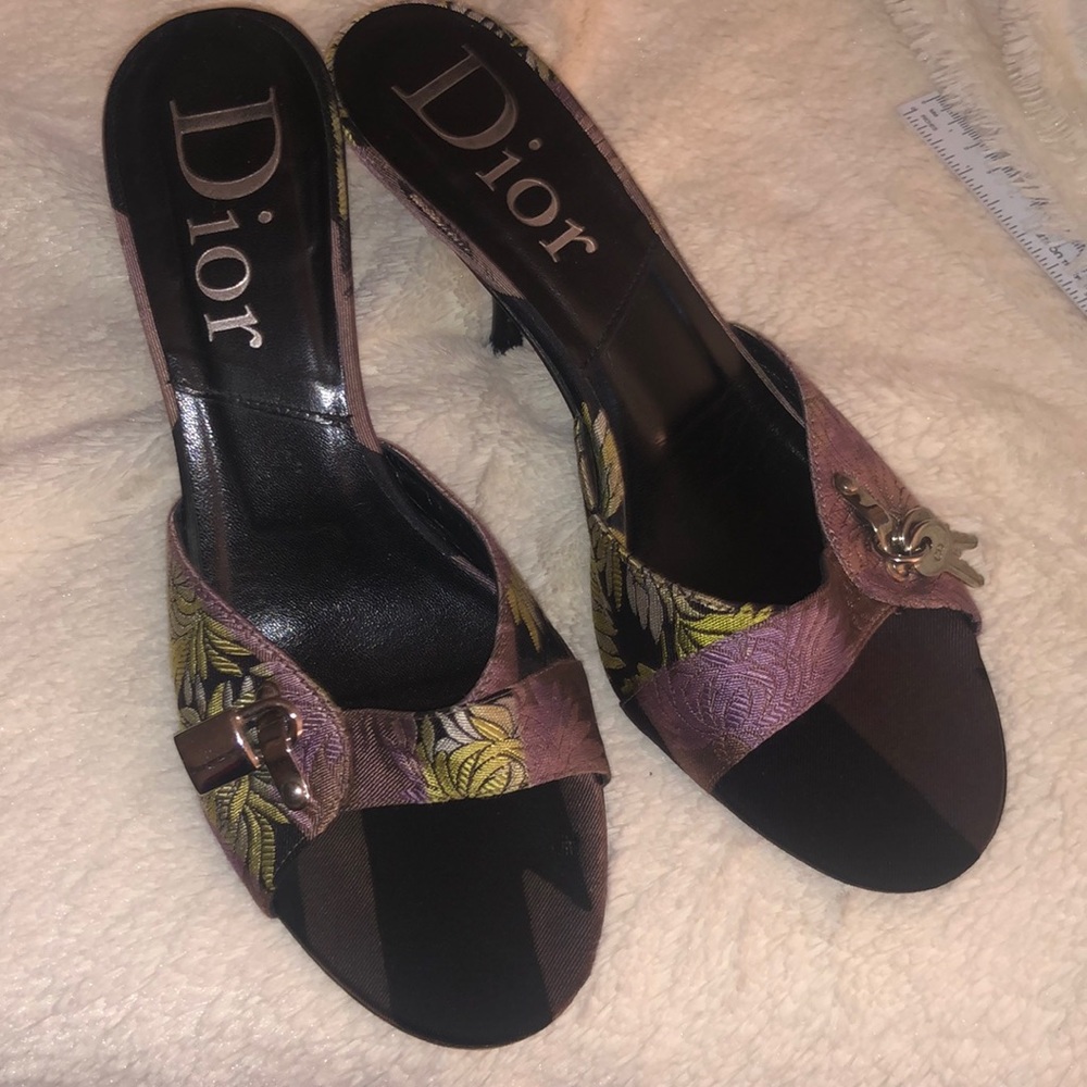 Dior Open Toe Mules